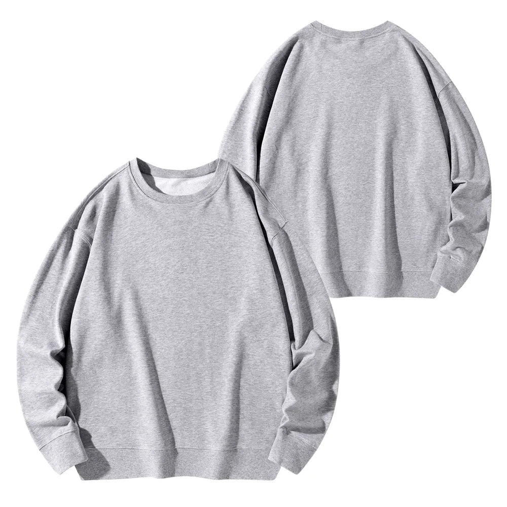 Front & Back Printing Unisex Cotton Sweatshirt