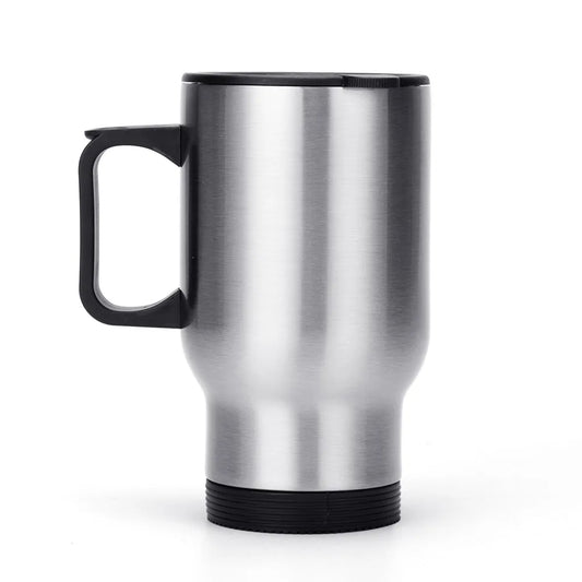 Stainless Steel Travel Coffee Mug (14 oz)