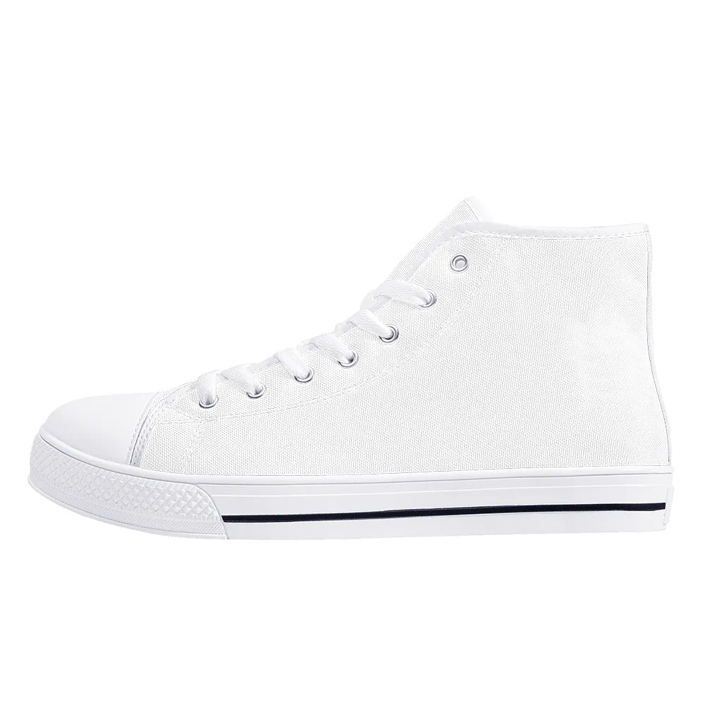 Men's Rubber High Top Canvas Shoes