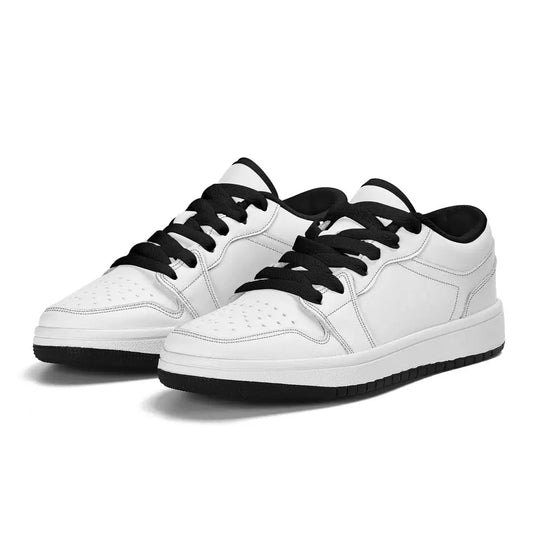 Children Premium Low Top Leather Sneakers