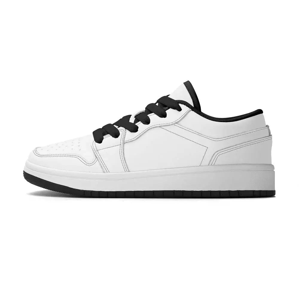 Children Premium Low Top Leather Sneakers