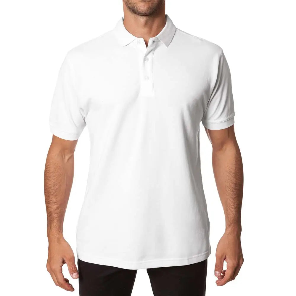 Unisex Adult Half printed Cotton Polo Shirt