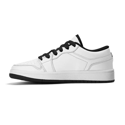 Children Premium Low Top Leather Sneakers