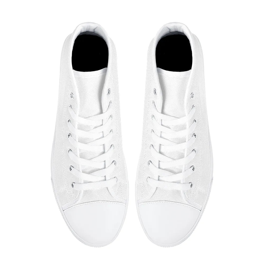 Men's Rubber High Top Canvas Shoes