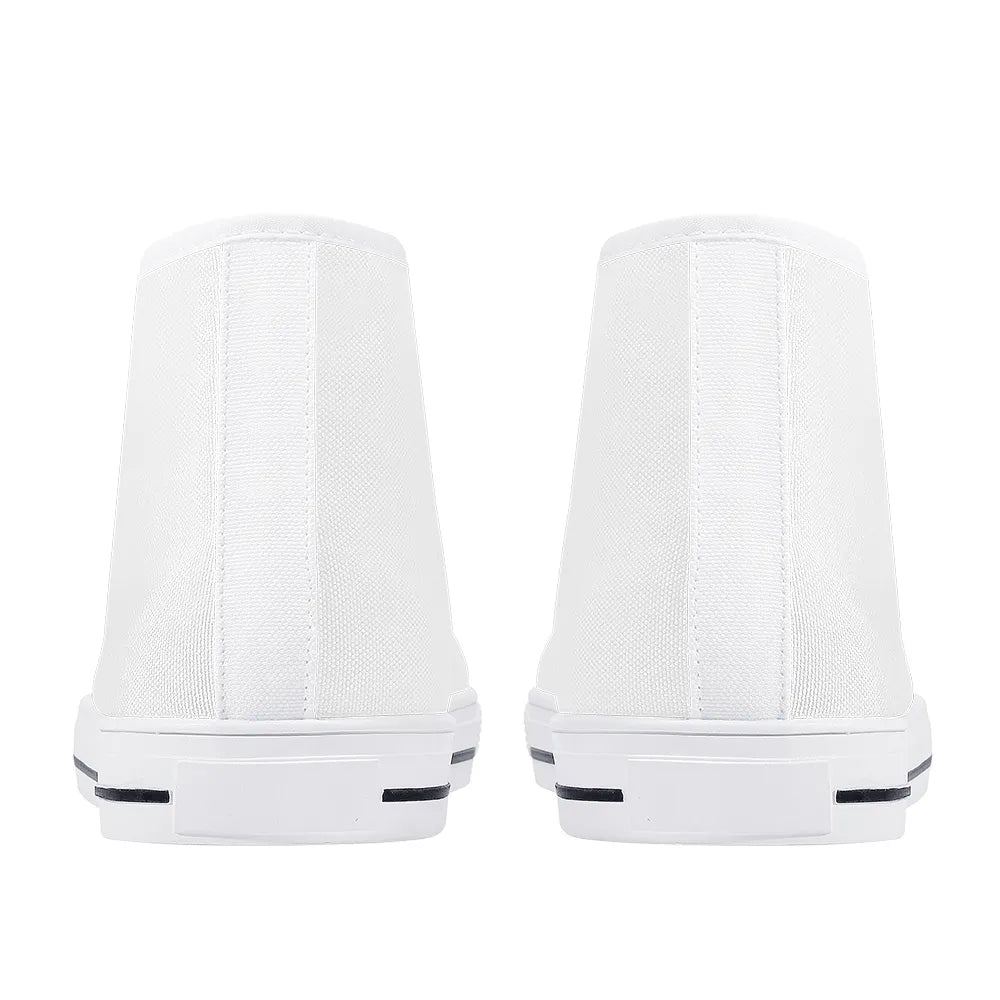 Men's Rubber High Top Canvas Shoes