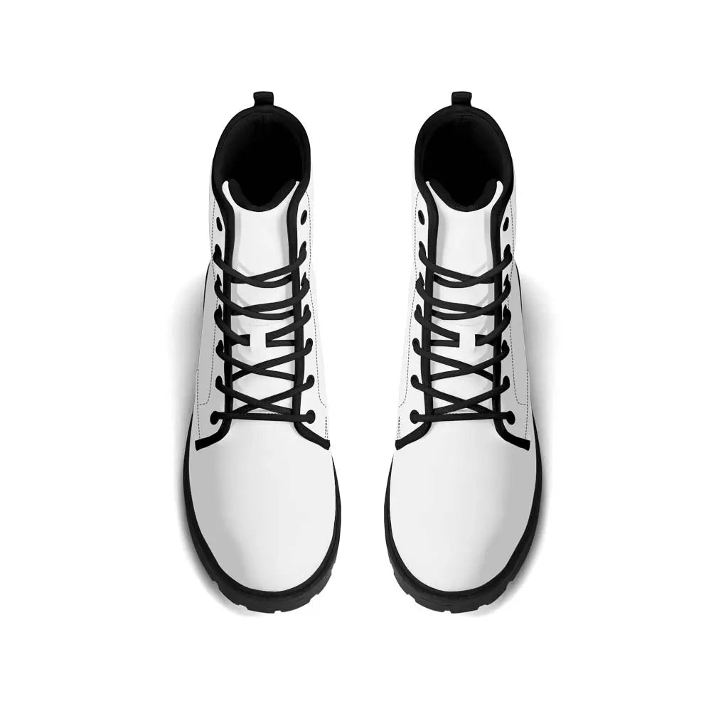 Black Outsole Leather Boots