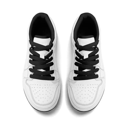 Children Premium Low Top Leather Sneakers