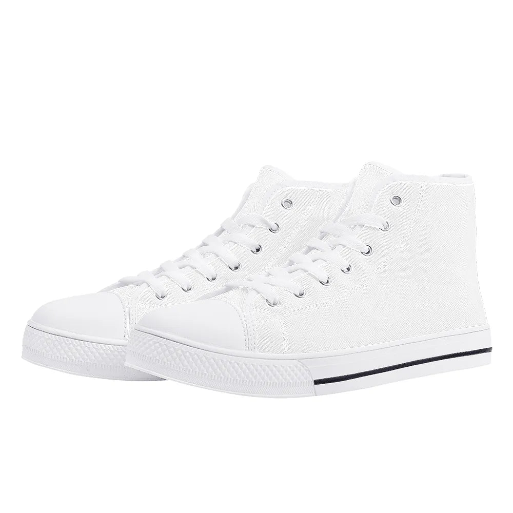 Men's Rubber High Top Canvas Shoes