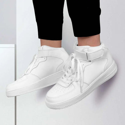 High Top Leather Sneakers M1