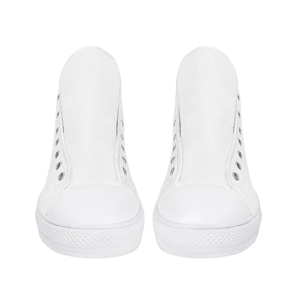 Men's Rubber High Top Canvas Shoes