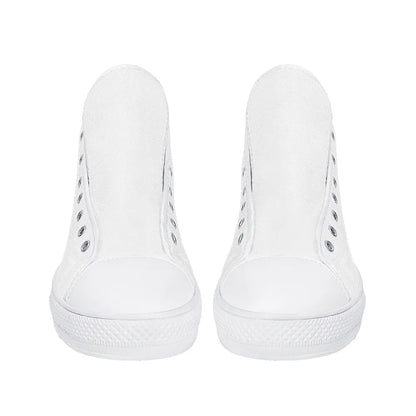 Men's Rubber High Top Canvas Shoes