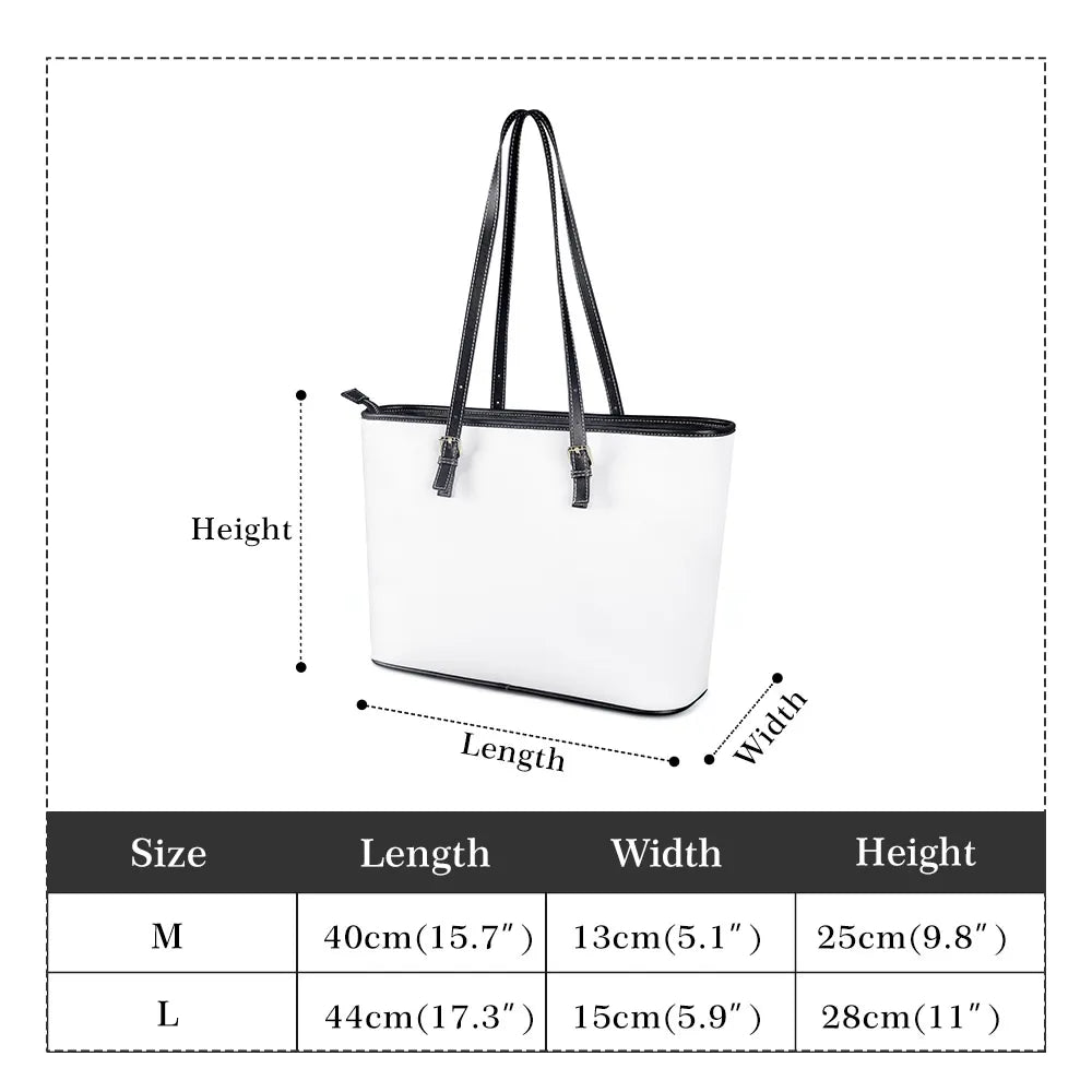 PU Leather Tote Bag